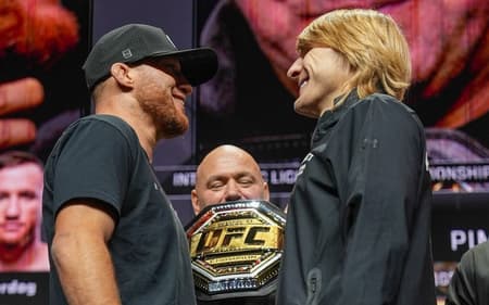 Gaethje e Pimblett fazem primeira luta principal do ano no UFC (Foto: Reprodução Twitter UFC)