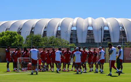 Treino do Internacional na pré-temporada de 2026
