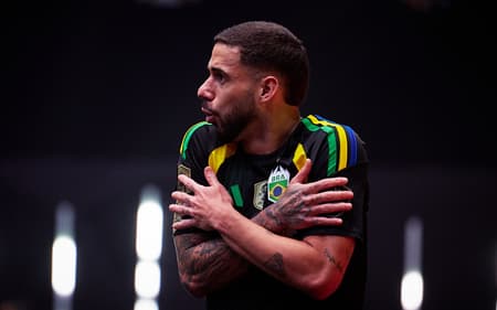 Kelvin Oliveira, jogador do Brasil, na Kings World Cup (Foto: Reprodução)