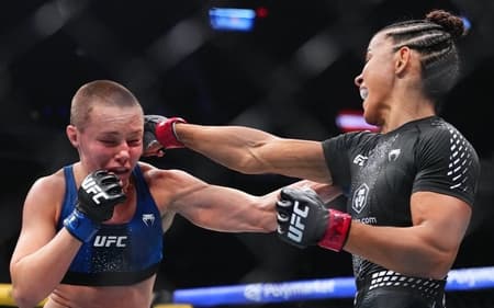 Namajunas perdeu para Natála Silva no UFC 324 (Foto: Reprodução Instagram ufc)