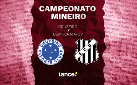 Cruzeiro x Democrata (Foto: Arte Lance!)
