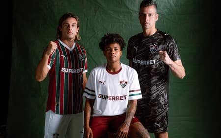 Fluminense apresenta uniformes, agora produzidos pela Puma