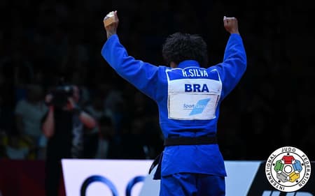 Rafaela Silva foi bronze no Grand Slam do Cazaquistão