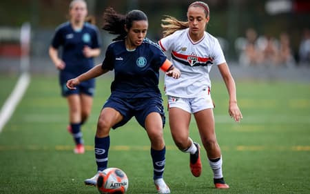 Sfera e São Paulo duelaram no feminino de base. (Foto: Sfera/Divulgação)