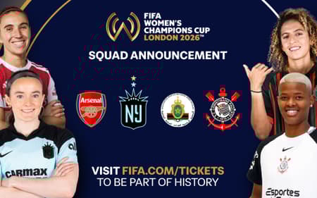 Corinthians, Gotham, ASFAR e Arsenal disputam Copa dos Campeões Feminina. (Foto: Fifa/Divulgação)