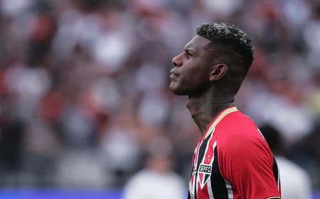 Arboleda em Corinthians x São Paulo (Foto: Ettore Chiereguini/Agif/Gazeta Press)