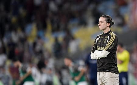 Filipe Luís é o técnico do Flamengo (Foto: Thiago Ribeiro/AGIF/GazetaPress)