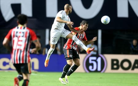 Santos x São Paulo pelo Brasileirão (Foto: Guilherme Dionizio/Código19/Gazeta Press)
