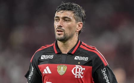 Arrascaeta marcou pelo Flamengo (Foto: Thiago Ribeiro/Agif/Gazeta Press