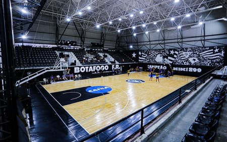 Ginásio Oscar Zelaya é a casa do Botafogo no NBB (Foto: Divulgação/Botafogo)