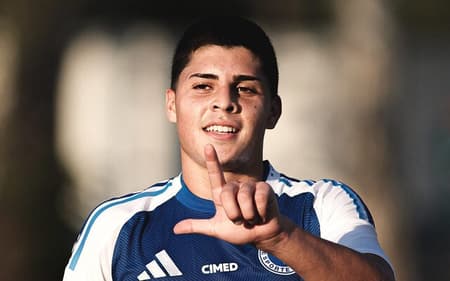 Meia Baptistella, do Cruzeiro (Foto: Gustavo Martins/Cruzeiro)