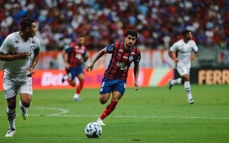 Cauly em ação contra o Fluminense (Foto: Letícia Martins / EC Bahia)