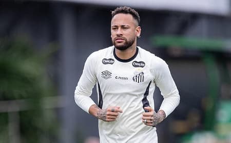 Neymar fica de fora da lista de relacionados para o clássico contra o São Paulo. (Foto: Raul Baretta/ Santos FC)