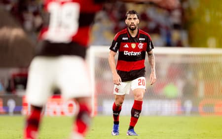 Paquetá durante jogo do Flamengo (Foto: Adriano Fontes/Flamengo)