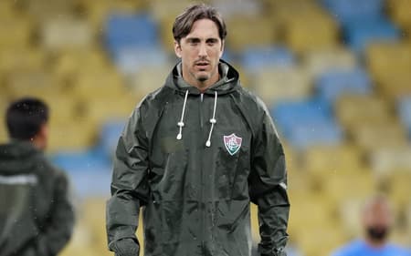 Zubeldía em Fluminense x Maricá (Foto: Marcelo Gonçalves/ Fluminense FC)