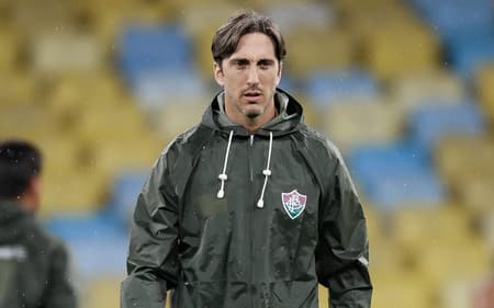 Zubeldía em Fluminense x Maricá (Foto: Marcelo Gonçalves/ Fluminense FC)