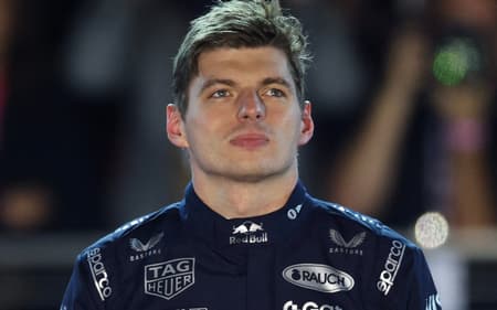Max Verstappen foi o campeão do GP de Las Vegas (Foto: Patrick T. Fallon / AFP)