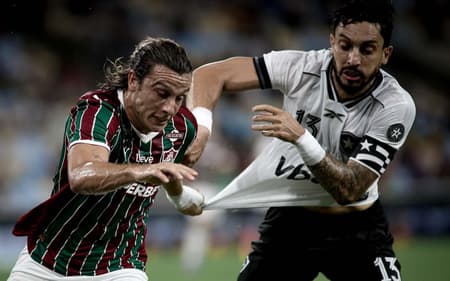 Fluminense e Botafogo se enfrentam no Maracanã (Foto: Thiego Mattos/Pera Photo Press/Gazeta Press)