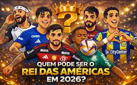 Arte Rei das Américas 2026 (Foto: Arte Lance!)