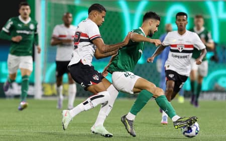 Palmeiras e São Paulo se enfrentam na Arena Barueri (Foto: Cesar Greco/Palmeiras/by Canon)