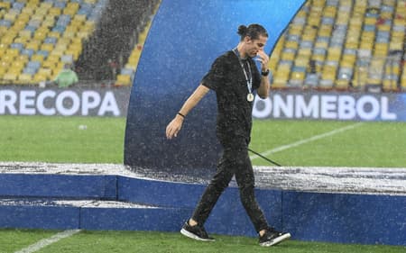 Filipe Luís Flamengo Lanús Recopa