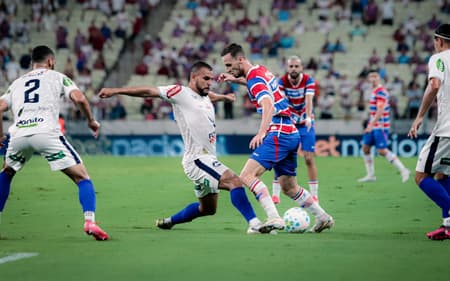 Partida entre Fortaleza e Maguary, pela Copa do Brasil (Foto: Mateus Lotif/Fortaleza EC)