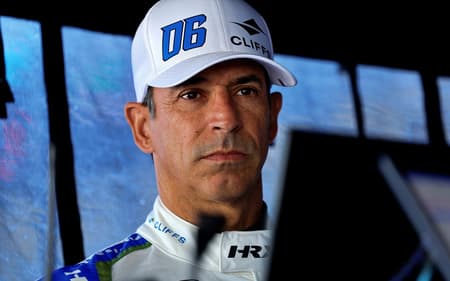 Helio Castroneves está concentrado para a Indianapolis 500 de 2026 (Foto Paul Hurley/Penske Entertainment)