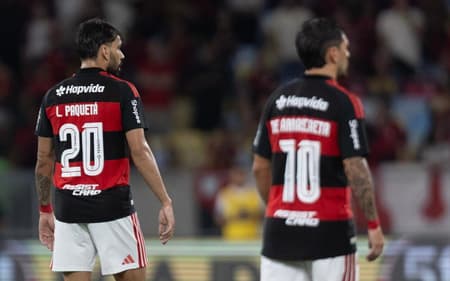 Lucas Paquetá e Arrascaeta - Flamengo