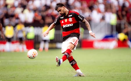 Lucas Paquetá em sua reestreia pelo Flamengo na Supercopa Rei (Foto: Adriano Fontes / Flamengo)