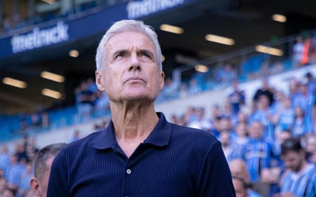 Luis Castro, treinador do Grêmio e ex-treinador do Botafogo (Foto: Maxi Franzoi/AGIF/GazetaPress)