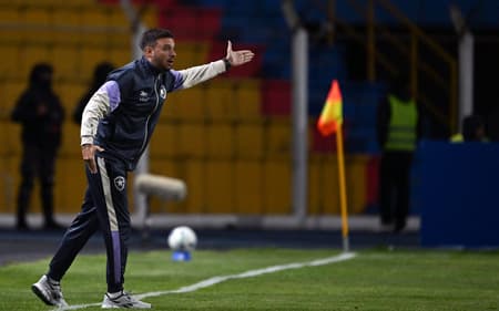Martín Anselmi é o técnico do Botafogo (Foto: Aiza Raldes/AFP)