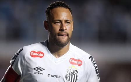 Neymar em Santos x Vello Clube