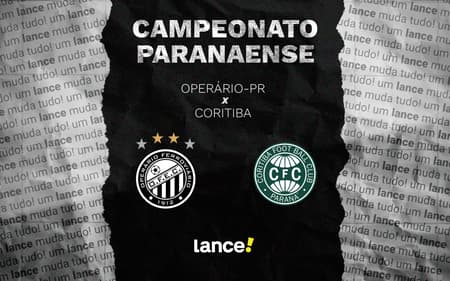 Ficha técnica: Operário-PR x Coritiba