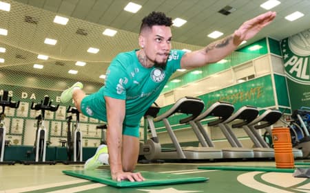 Paulinho, atacante do Palmeiras