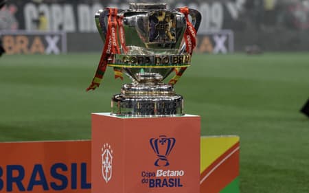 Taça trofeu da Copa do Brasil