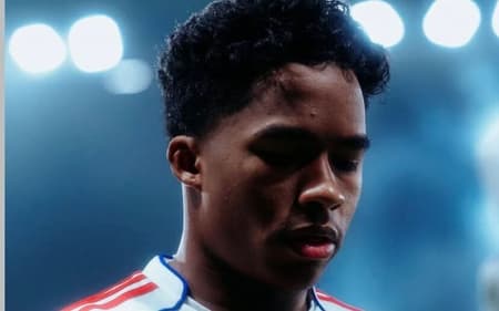 Endrick em ação pelo Lyon (Foto: Instagram Endrick)