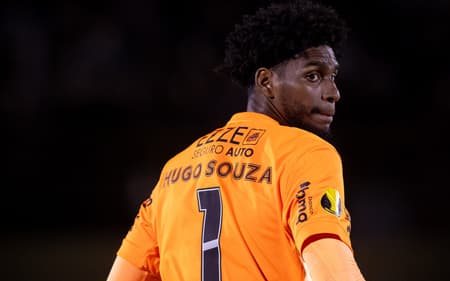 Hugo Souza, goleiro do Corinthians, falou sobre a classificação do Timão (Foto: Rodrigo Coca Lopes/Agência Corinthians)