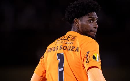 Hugo Souza, goleiro do Corinthians, falou sobre a classificação do Timão (Foto: Rodrigo Coca Lopes/Agência Corinthians)