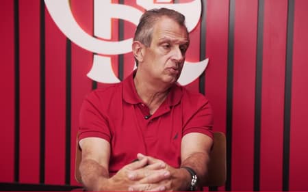 Luiz Eduardo Baptista (BAP) é o presidente do Flamengo (Foto: Reprodução/Flamengo TV)