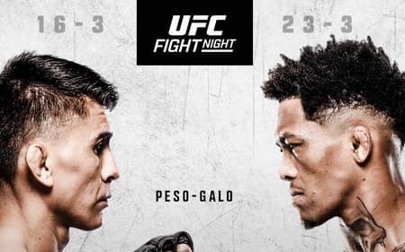 Vinicius Oliveira fará luta principal de evento do UFC (Reprodução Twitter UFC Brasil)