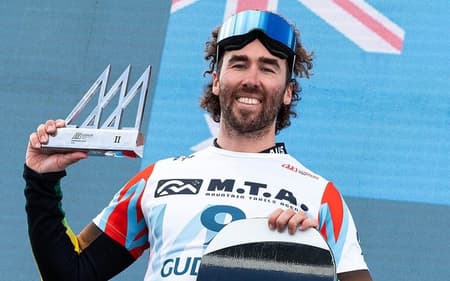 Cameron Bolton, do Snowboard, em competições anteriores (Foto: Reprodução/Instagram)