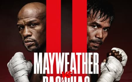 Mayweather e Pacquiao voltam a se enfrentar em setembro de 2026 (Reprodução)