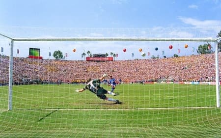 Brasil x Itália - Final da Copa do Mundo de 1994 no Rose Bowl Stadium
