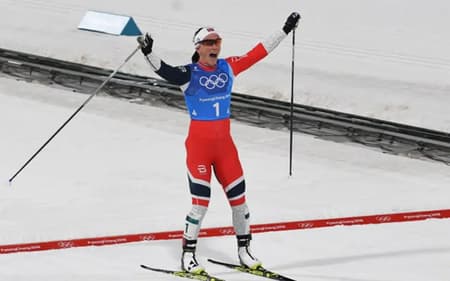 Marit Bjorgen é a maior medalhista da história dos Jogos Olímpicos de Inverno