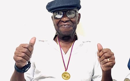 Moacyr, campeão mundial com a Seleção em 1958 e ídolo do Flamengo e do Barcelona de Guayaquil