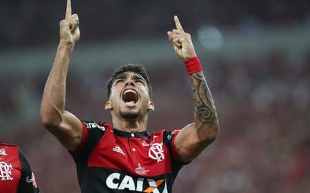 Paquetá na final da Sul-Americana (Foto: Gilvan de Souza/Flamengo)