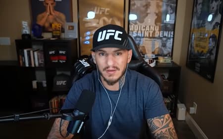 Renato Moicano em vídeo de seu canal no YouTube (Foto: Reprodução)