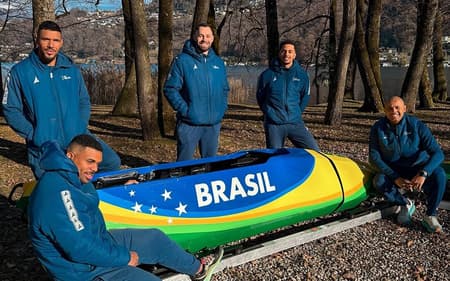 Equipe do bobsled tem representantes de São Paulo, Bahia e Rio de Janeiro