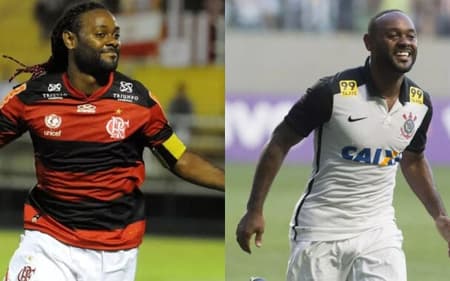 Vagner Love passou por Corinthians e Flamengo (Foto: Divulgação/CRF/SCCP)