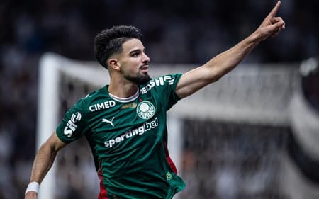 Flaco López faz gol da vitória do Palmeiras sobre o Corinthians, no Paulistão 2026